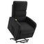 Royston - Upholstered Power Lift Recliner With Remote Comfort - Black