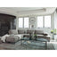 Harnal - L-Shape Sectional Adjustable Back Comfort Focused Sofa - Taupe