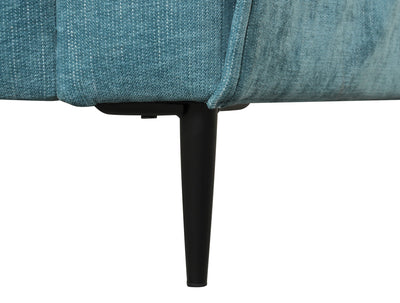 Valentina - Sofa With Metal Legs And Throw Pillows