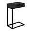 Accent Table, C - Shaped Contemporary & Modern Elegant Design