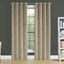 2 Pieces Set, Curtain Panel, Room Darkening, Grommet