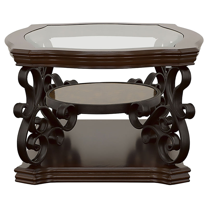 Arrize - Coffee And End Table Set With Scroll Legs