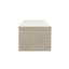 Veda - Geometric Waterfall Dining Table - White