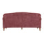 Loveseat Sofa, 2 Seater Couch With Rolled Arms