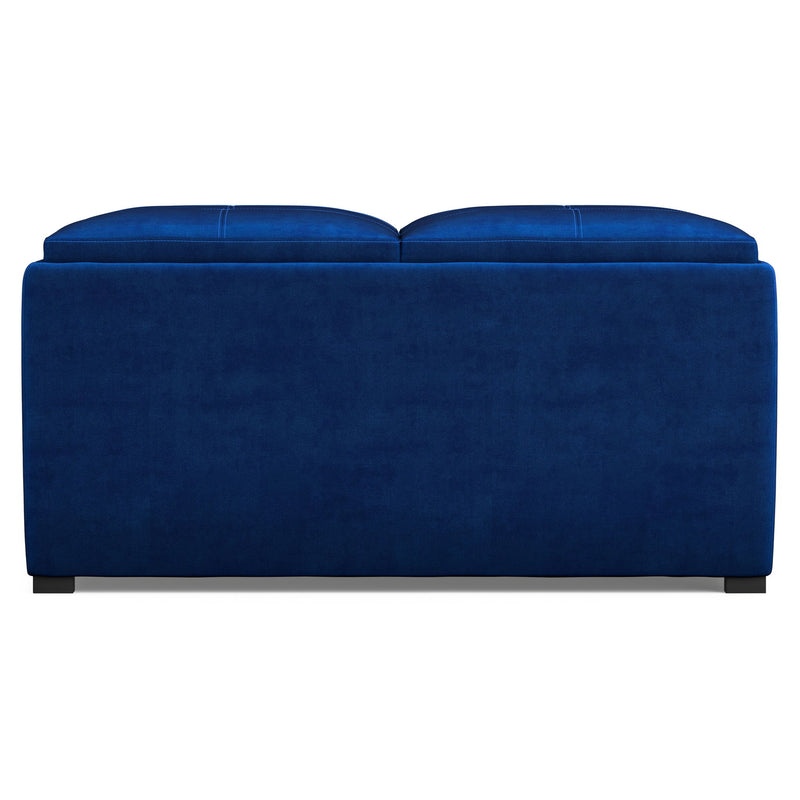 Avalon - Square Coffee Table, Storage Ottoman