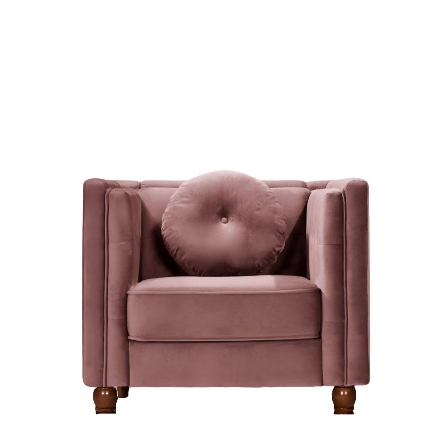 Chesterfield Accent Tufted Square Arm Side Chair