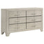 Strout - 4 Piece Queen Bedroom Set With Upholstered Headboard - Rustic
