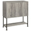 Hovander - Sliding Door Bar Cabinet - Gray