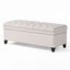 Juliana - Storage Ottoman With Birch Legs