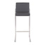 Fuji - Contemporary And Modern Elegance High Back Barstool