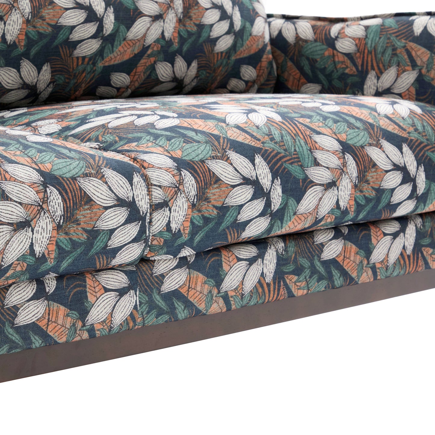 2 Seater Loveseat Sofa With Spacious Seating Area