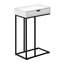 Accent Table, C - Shaped Contemporary & Modern Versatile Design