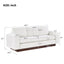 Modern 3 Seater Sofa, Living Room Couch