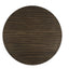 Cityscape - Round Dining Table - Dark Brown