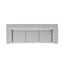 Chesterfield Style 3 Seater Sofa With Deep Button Tufting