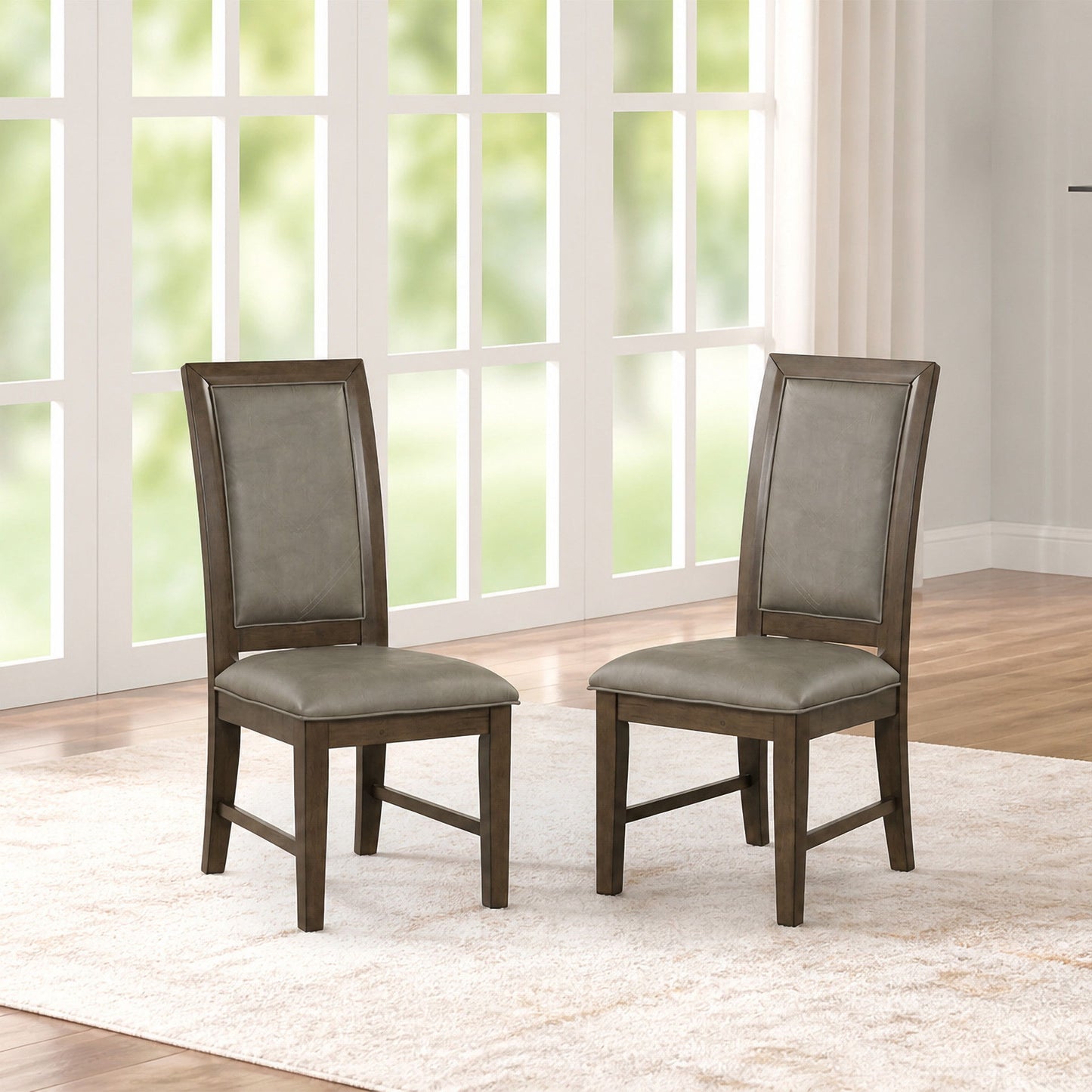 Cityscape - Dining Chair (Set of 2) - Dark Brown