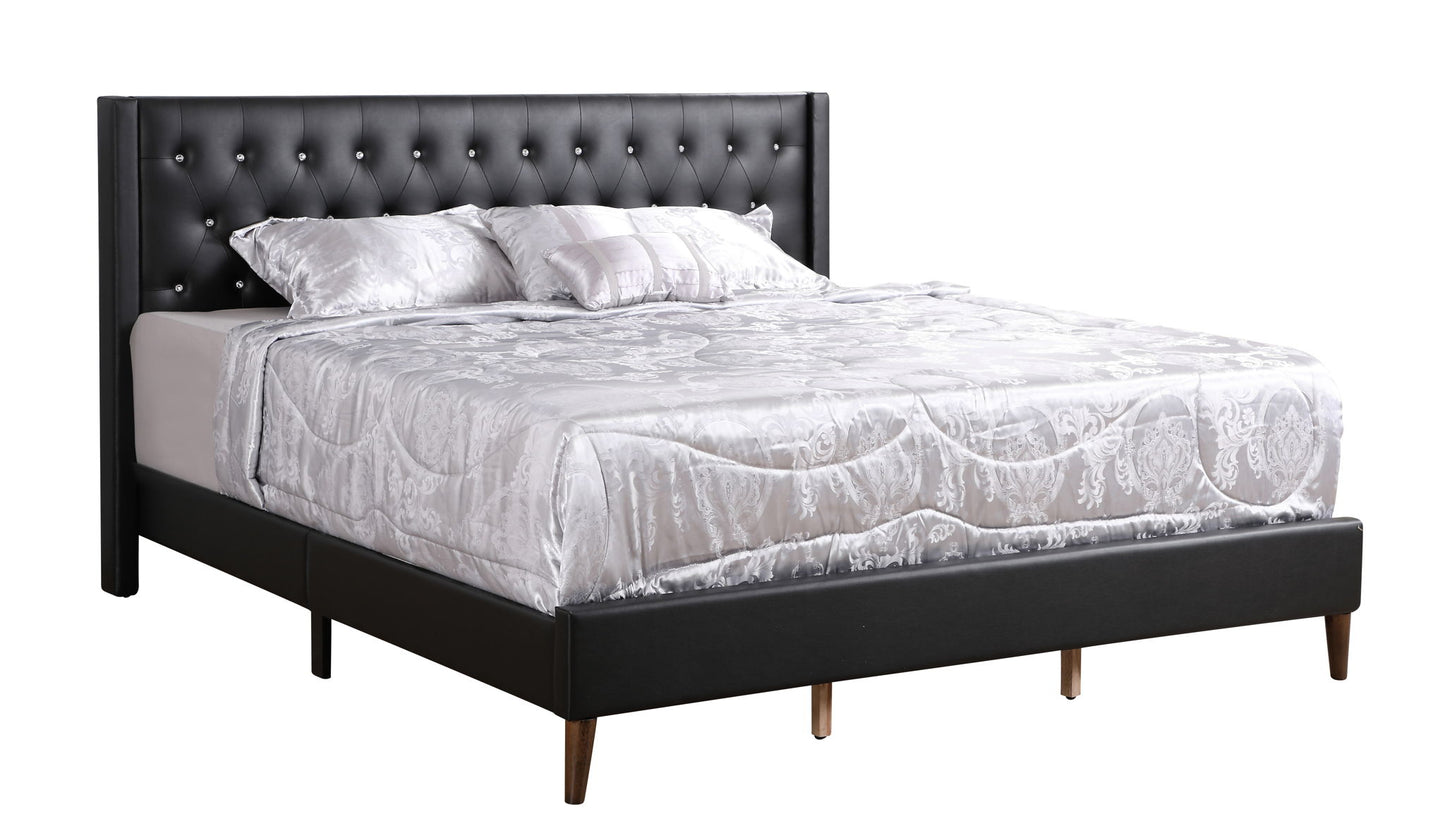 Stylish Bed For Spacious Rooms Contemporary
