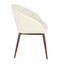 Renee - Contemporary Chair - Cream / Copper