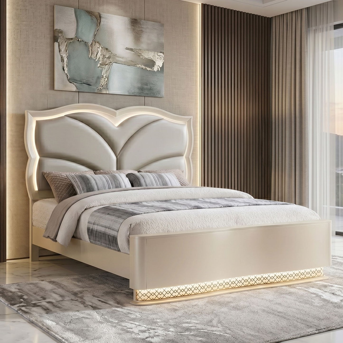 Flora - Platform Bed