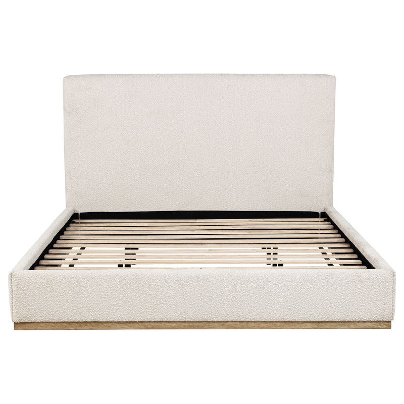 Talbot - Cama Plataforma King Oriental con Cabecero Elevado - Crema