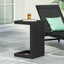 Aluminum Outdoor C - Shaped Side Table For Patio
