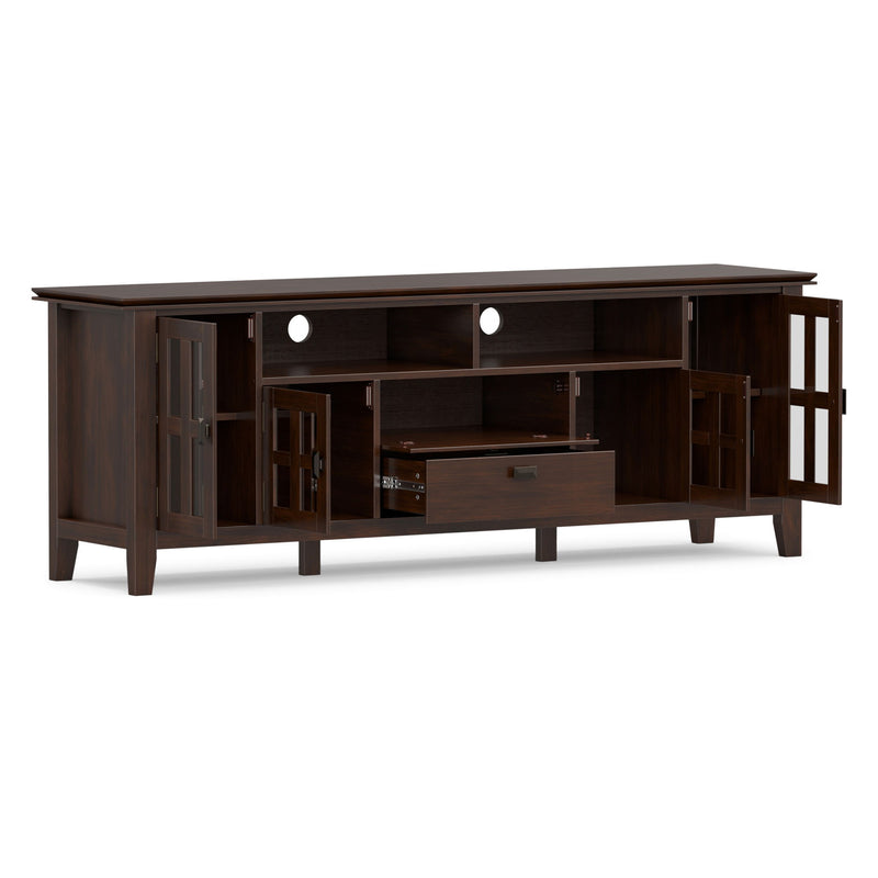 Artisan - TV Media Stand - Russet Brown