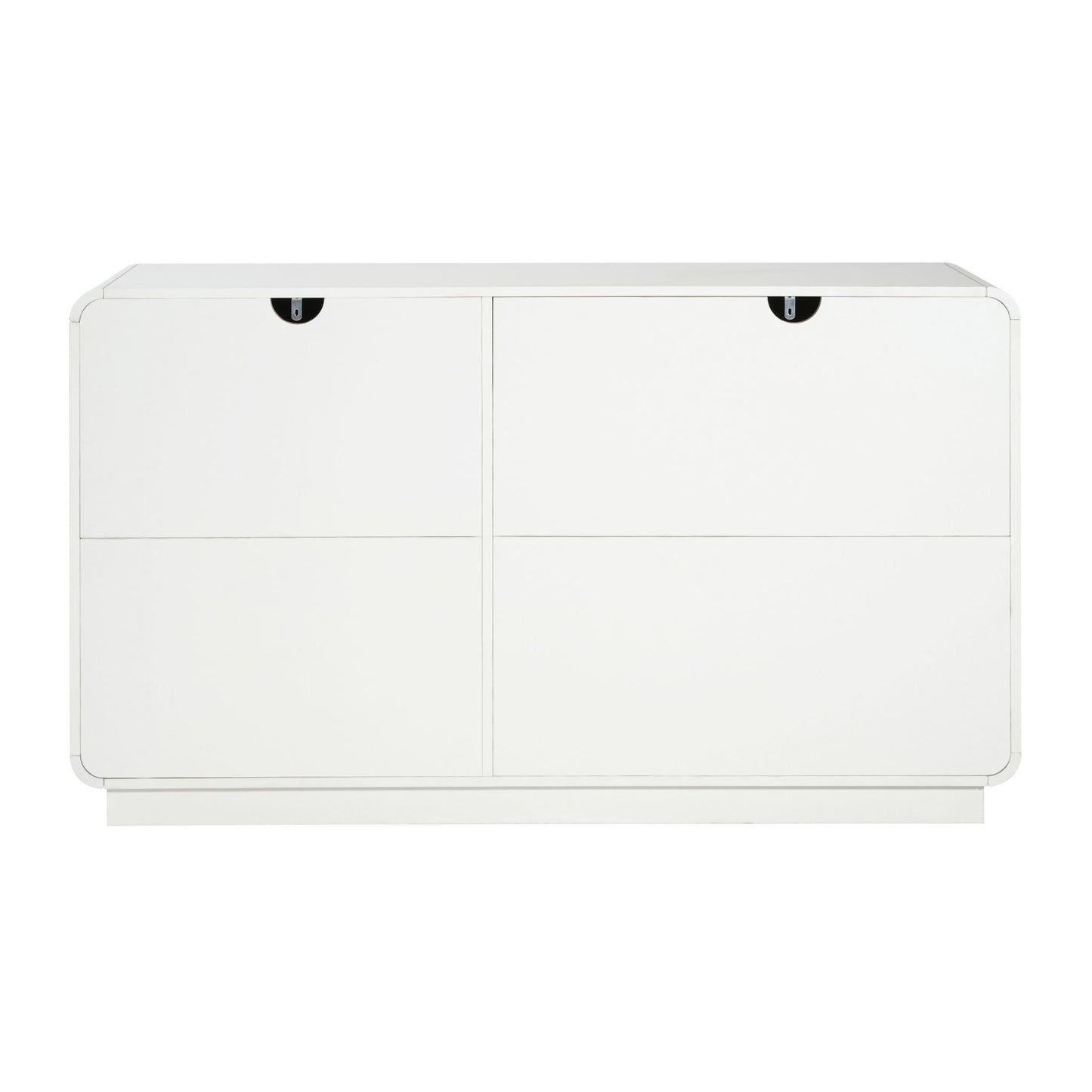 Sideboard, Wide Storage With 2 Doors And 3 Drawers
