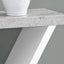 Accent Console Table For Entryway, Spacious Table Top, Contemporary & Modern