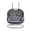 Vasant - Wicker Hanging Chair - Gray