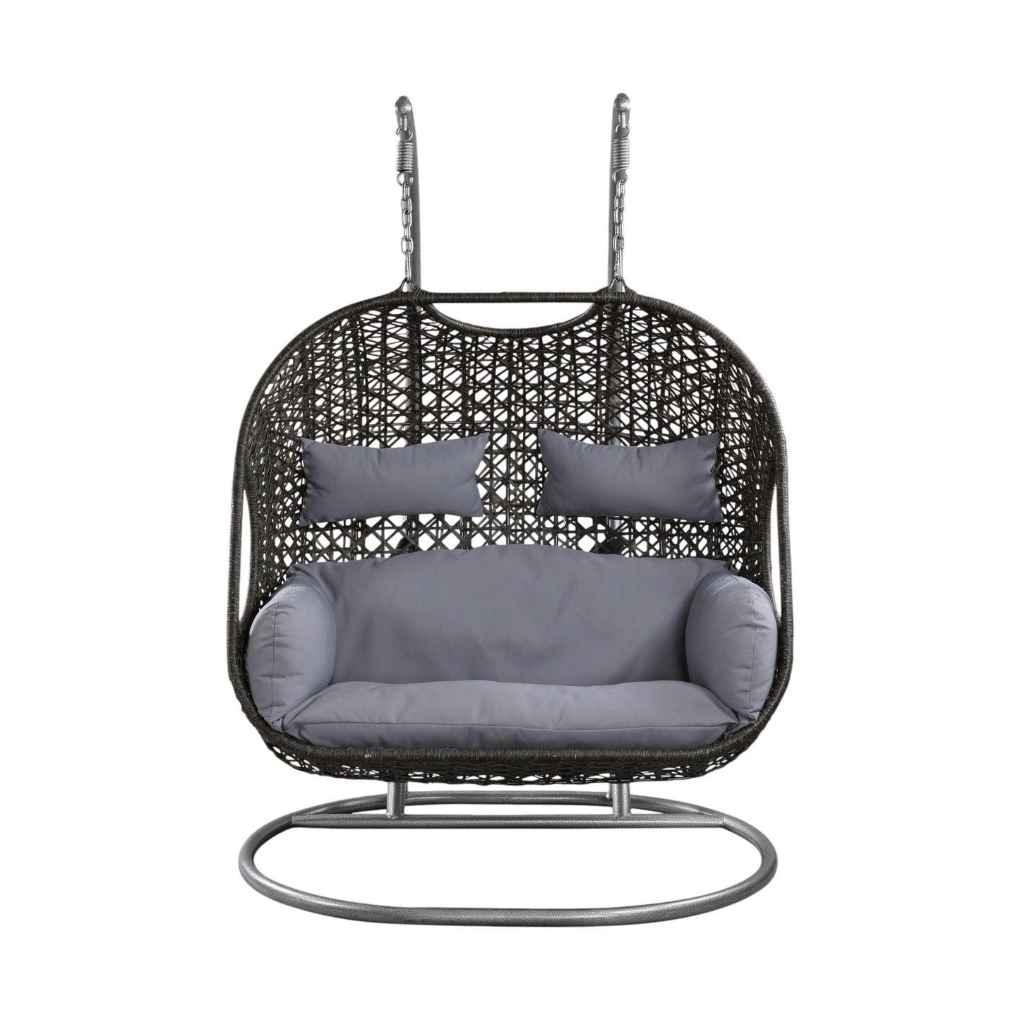 Vasant - Wicker Hanging Chair - Gray