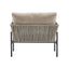 Rope Lounge Chair With Cushions For Modern Spaces