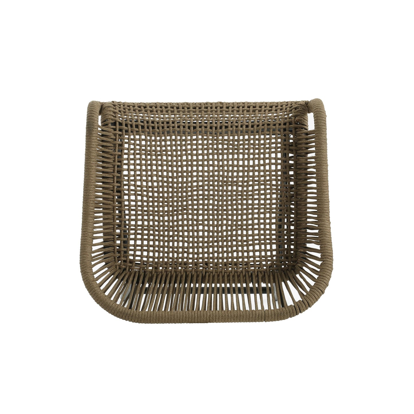 La Push - Outdoor Rope Barstool (Set of 2) - Black / Brown