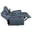 Stanwicke - 2 Piece Motion Reclining Sofa Set With Contrast Stitching - Blue