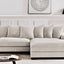 Luxe - Oversized 2 Piece Sectional Couches For Living Room, L Shaped Sofa With Chaise
