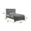 Blaze - Bedroom Set With LED Headboard