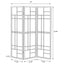 Colby - 3-Panel Folding Floor Screen - Brown / White