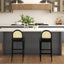 Panama - Curved Back Cane Bar Stool (Set of 2)