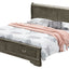 Upholstered Panel Sleigh Bed Design