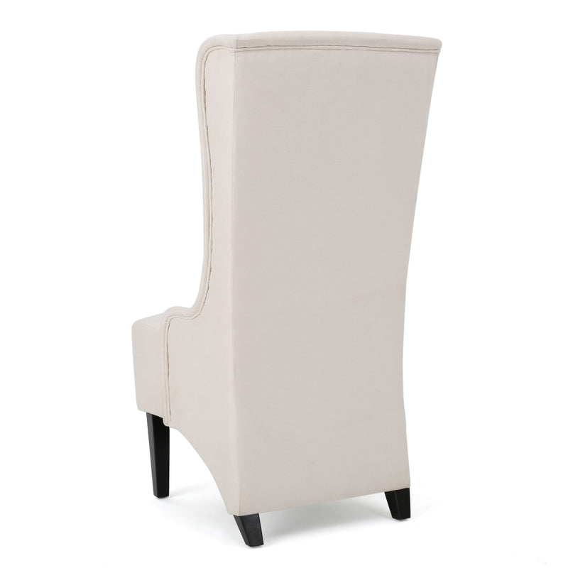 Alight - Upholstered Dining Chair With High Back And Birch Wood Legs (Set of 2)