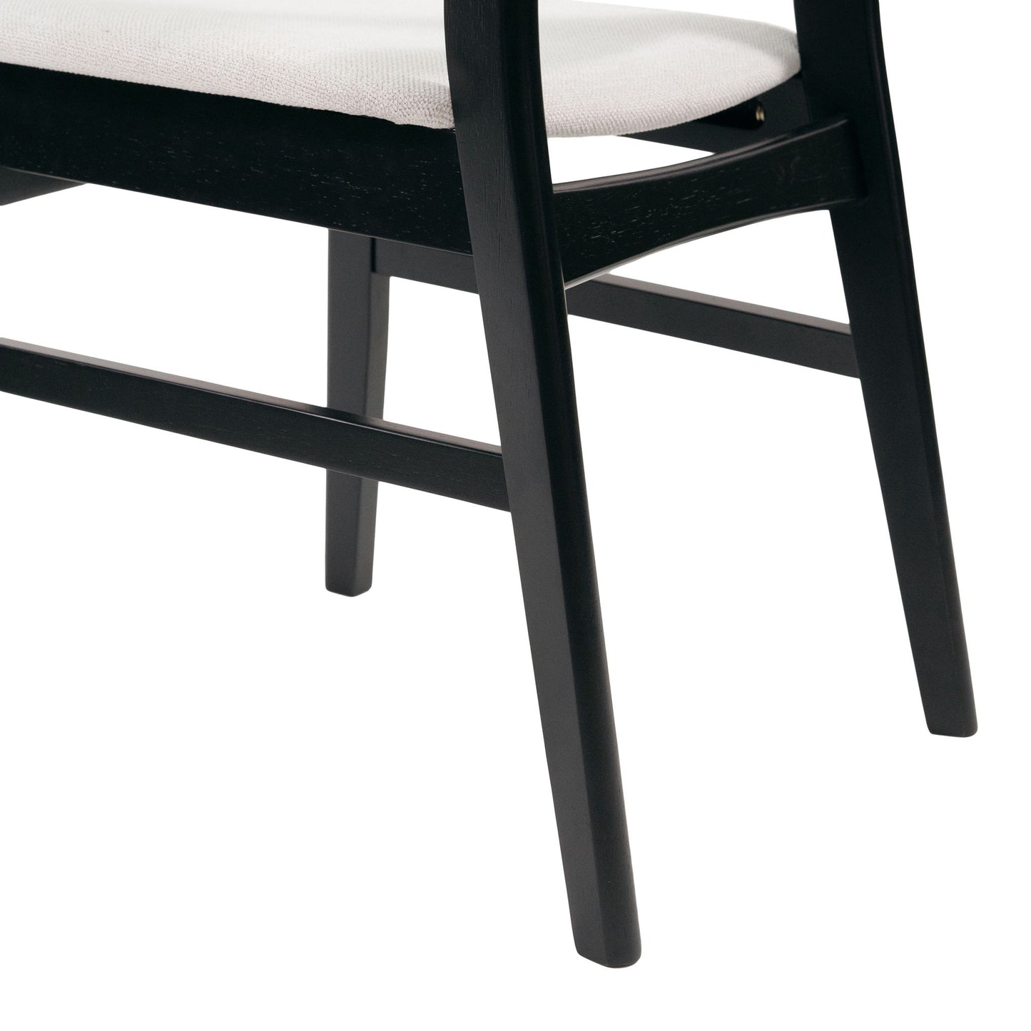 Modern Dining Chairs With Cushioned Seat (Set of 2)