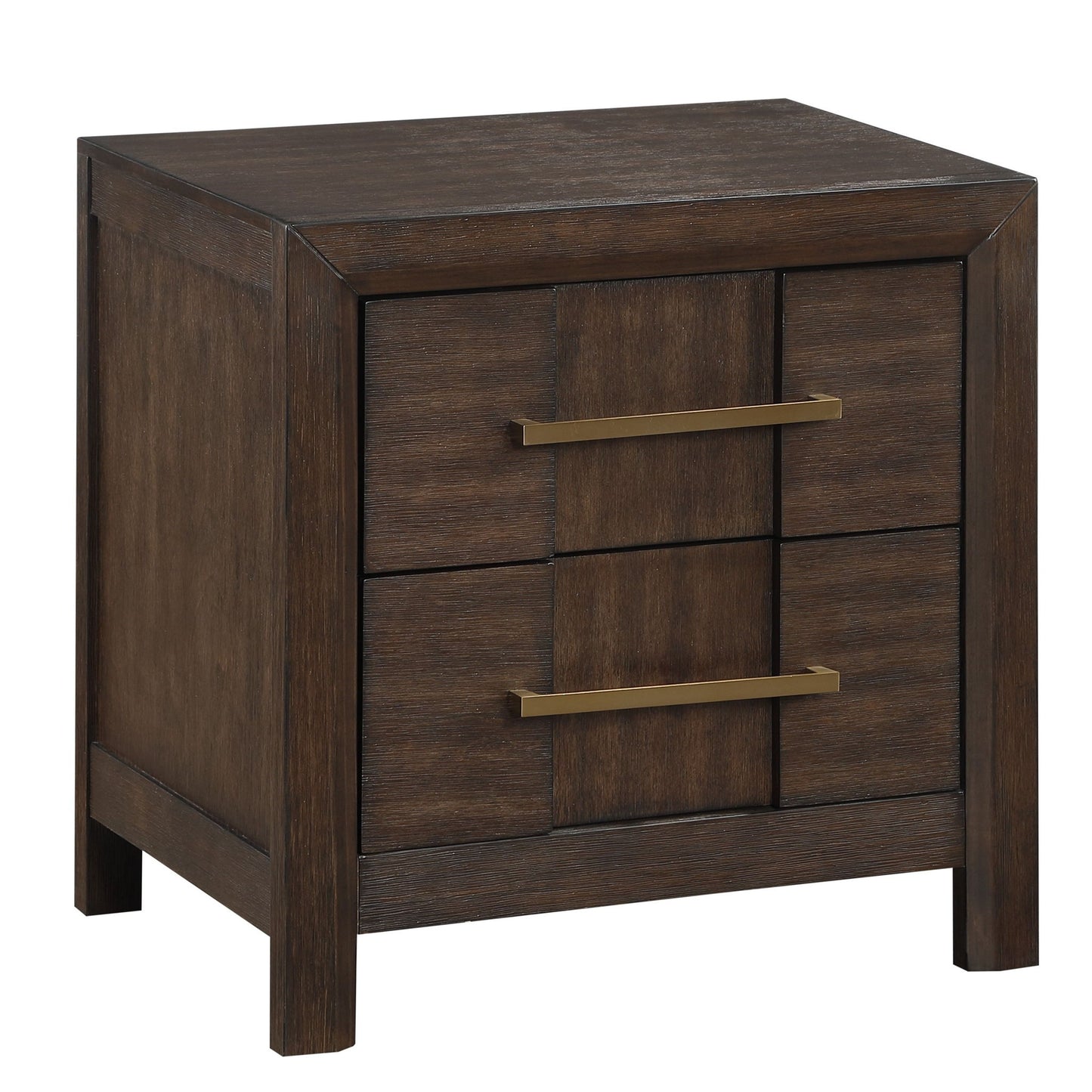 Kenzo - 2 Drawer Nightstand - Walnut