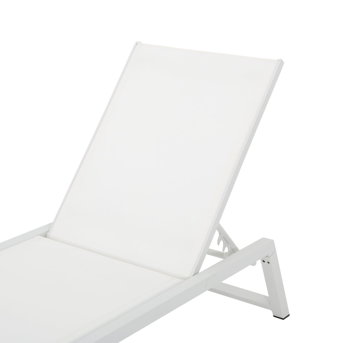 Myers - Modern Chaise Lounge Set With Adjustable Back