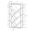Bookshelf, Bookcase, Etagere, 3 Tier, Office, Contemporary & Modern