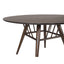 Shirley - Round Dining Table - Dark Walnut