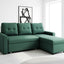 Convertible L Shaped Sectional Sleeper Sofa Bed, Saving Pull Out Couch