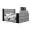 Isaiah - Bed With TV Lift-LED Speakers And Fireplace