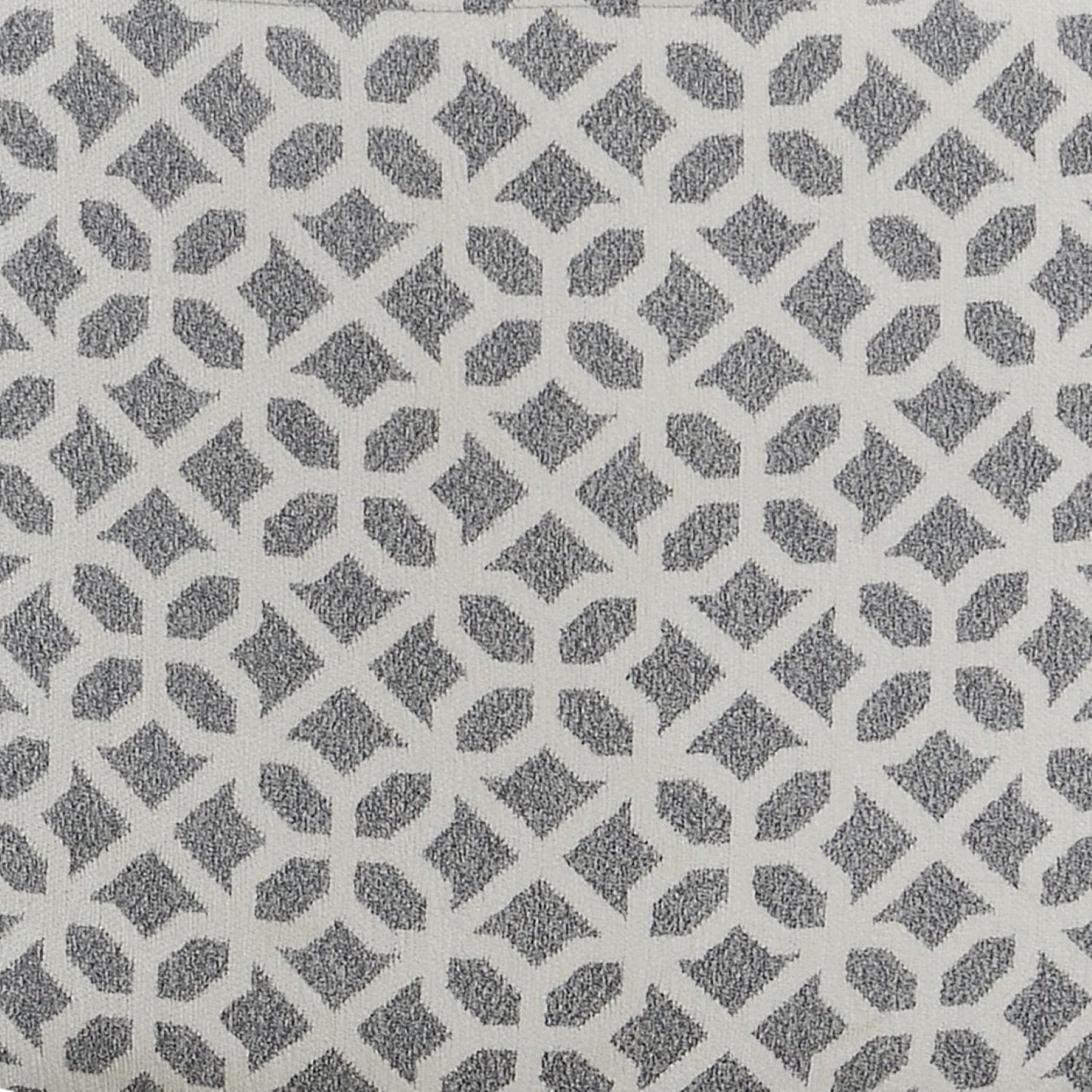 Round Ottoman - Gray