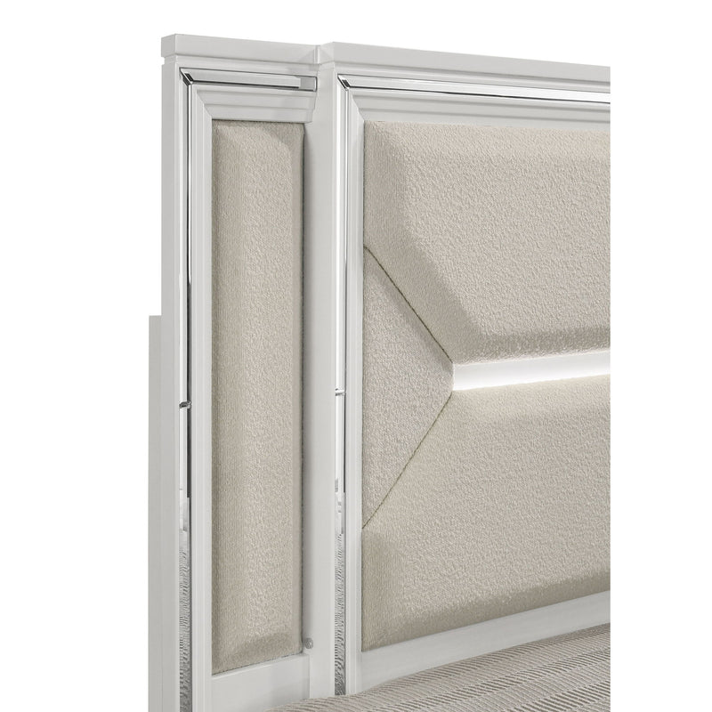 Modern Bedroom Set With LED Lighting