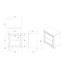 Chloe - Nightstand - Gemstone Silver