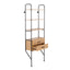Lean - Industrial Bookcase - Black / Brown